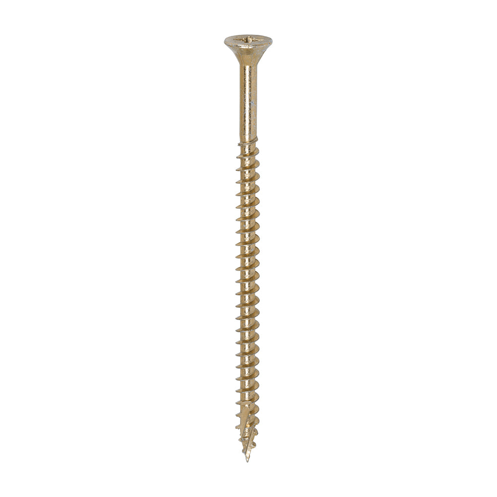 TIMCO C2 Strong-Fix Multi-Purpose Premium Countersunk Gold Woodscrews - 5.0 x 90 - Image
