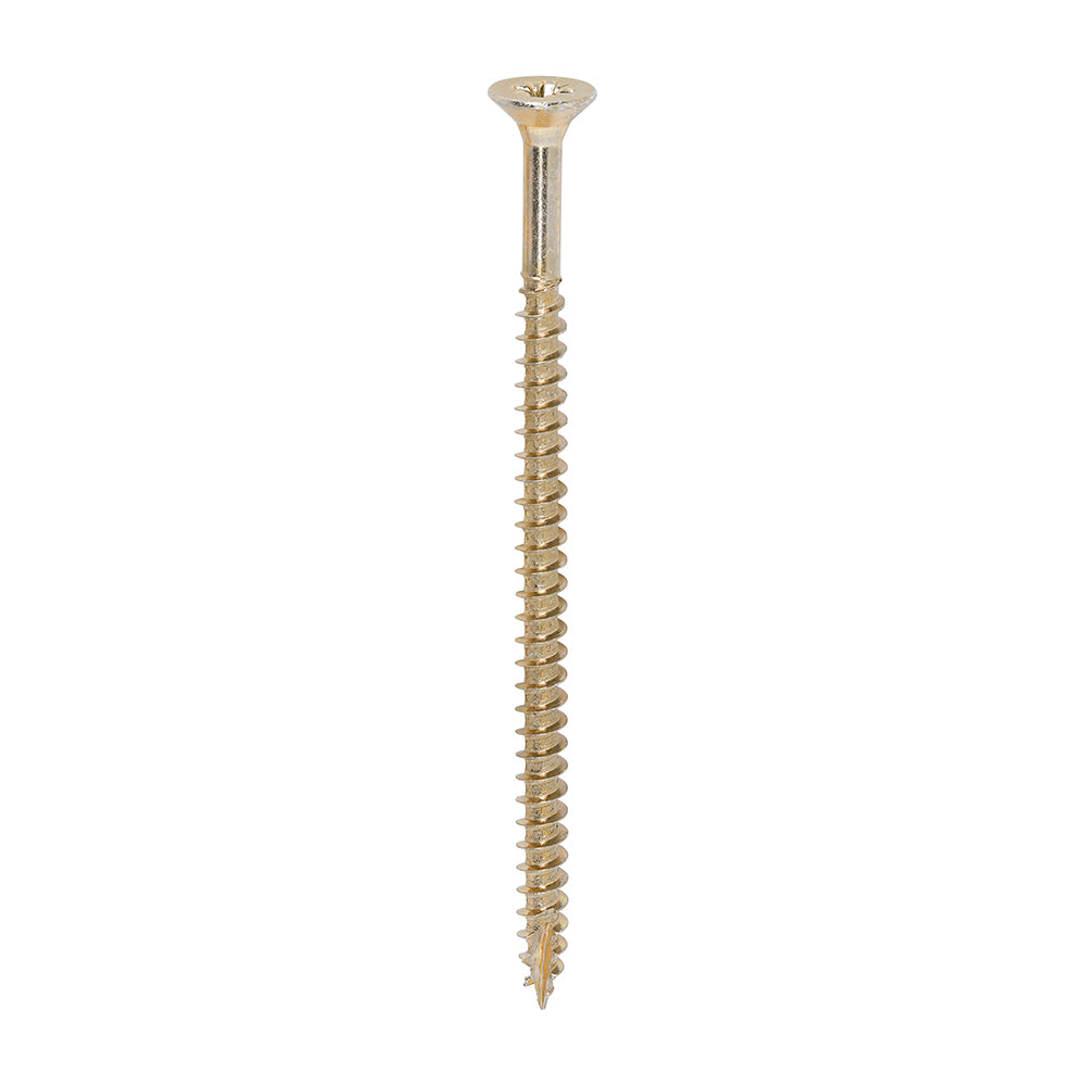TIMCO Classic Multi-Purpose Countersunk Gold Woodscrews - 5.0 x 90 - Image