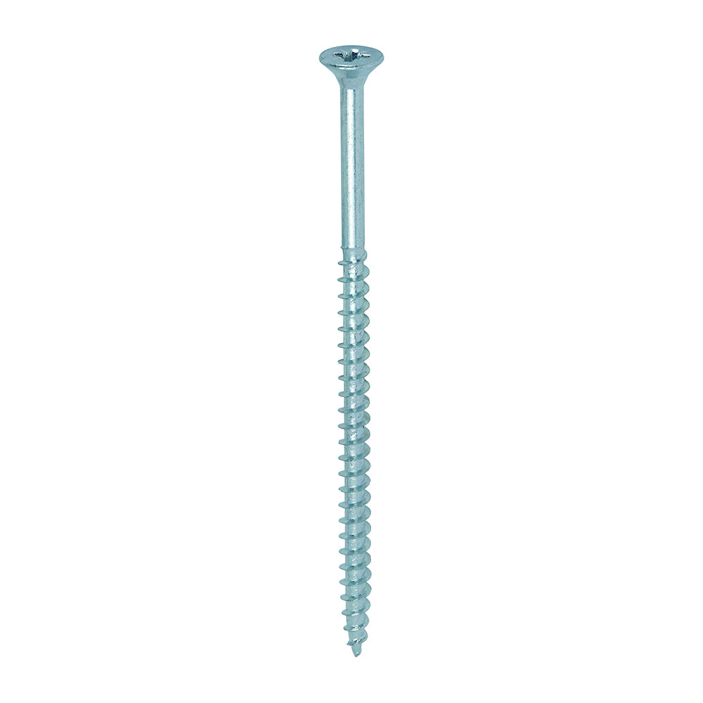 TIMCO Solo Countersunk Silver Woodscrews - 5.0 x 100 - Image