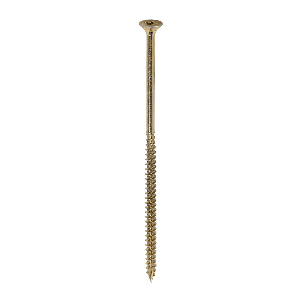 TIMCO Classic Multi-Purpose Countersunk Gold Woodscrews - 5.0 x 120 - Image