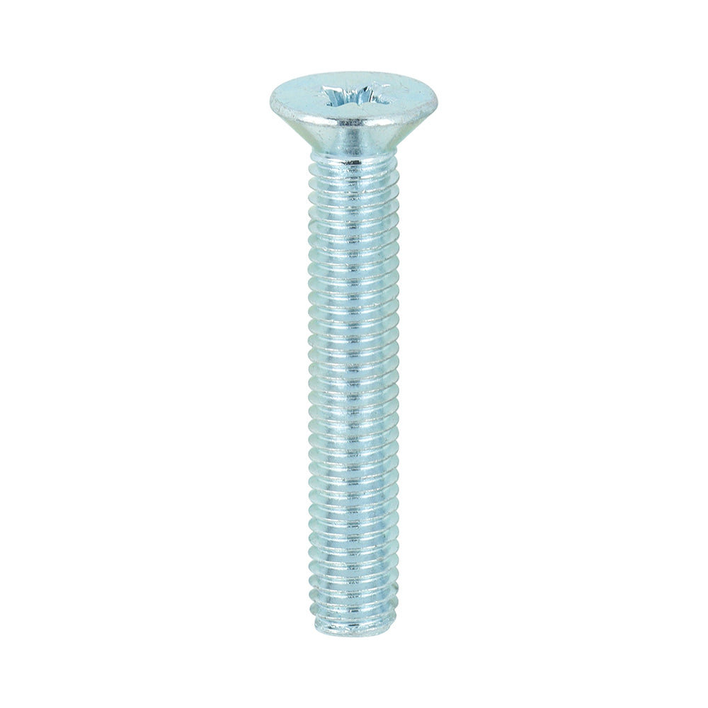 TIMCO Machine Countersunk Silver Screws - M5 x 30 - Image