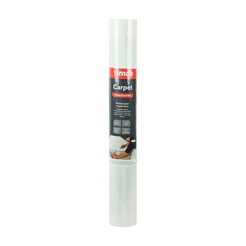 TIMCO Protective Film For Carpet - 50m x 0.6m - Image