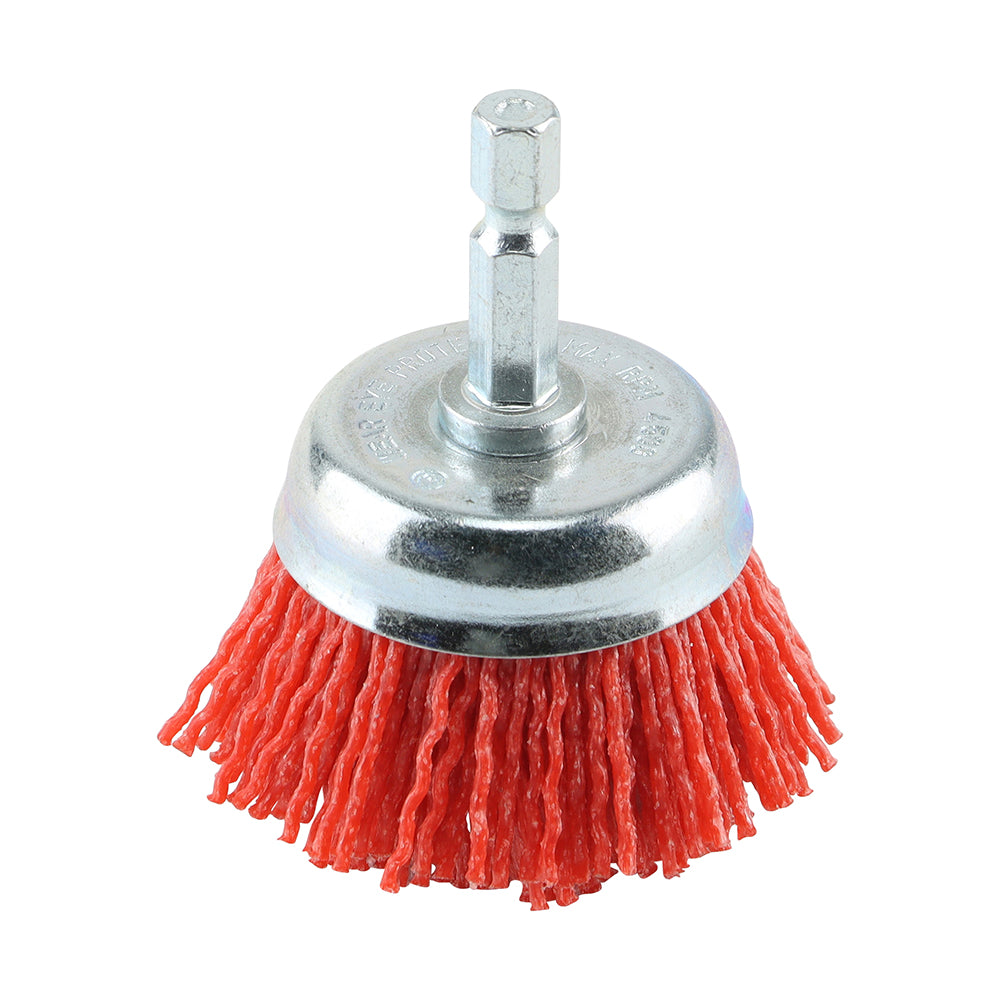 TIMCO Drill Cup Brush Nylon - 50mm - Image