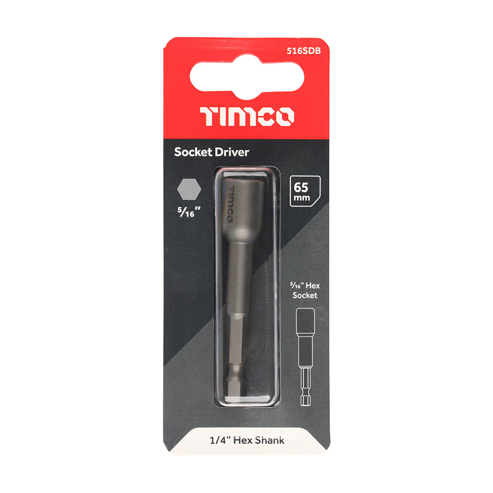 TIMCO Magnetic Socket Driver S2 - 5/16 x 65 - Image