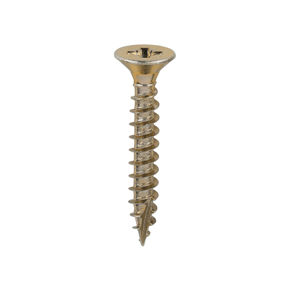 TIMCO Classic Multi-Purpose Countersunk Gold Woodscrews - 6.0 x 40 - Image