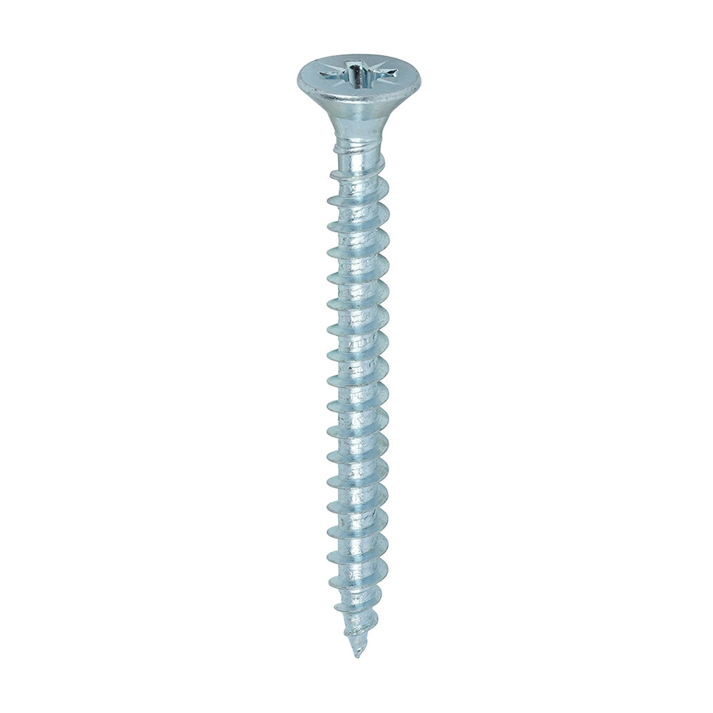 TIMCO Solo Countersunk Silver Woodscrews - 6.0 x 60 - Image