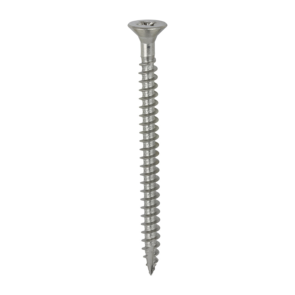 TIMCO Classic Multi-Purpose Countersunk A4 Stainless Steel Woodcrews - 6.0 x 80 - Image