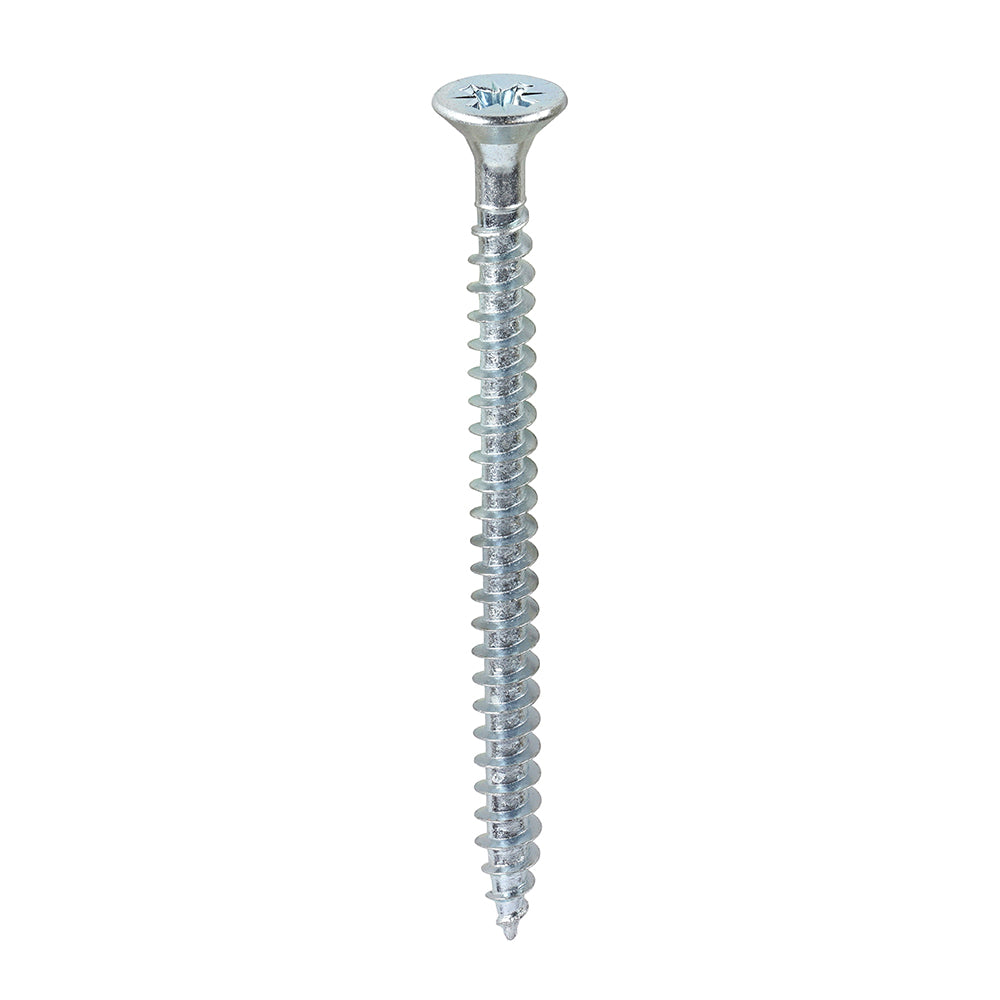 TIMCO Solo Countersunk Silver Woodscrews - 6.0 x 80 - Image