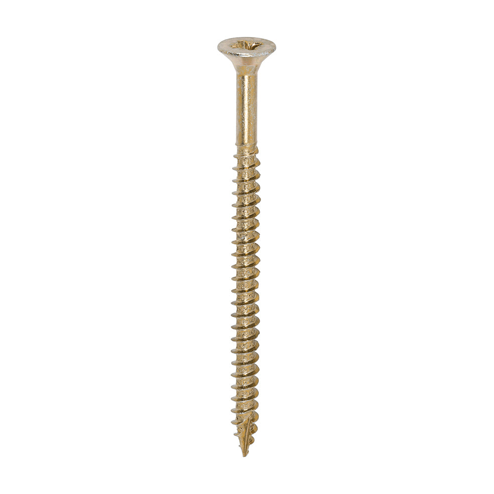 TIMCO Classic Multi-Purpose Countersunk Gold Woodscrews - 6.0 x 90 - Image
