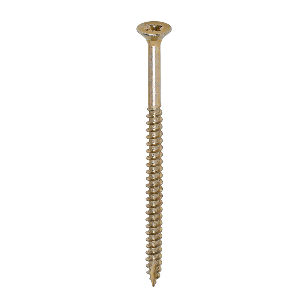 TIMCO Classic Multi-Purpose Countersunk Gold Woodscrews - 6.0 x 100 - Image