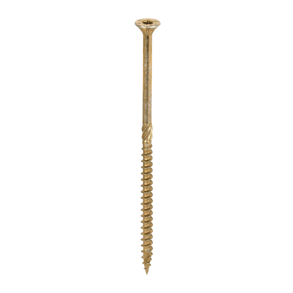 TIMCO C2 Clamp-Fix Multi-Purpose Premium Countersunk Gold Woodscrews - 6.0 x 130 - Image