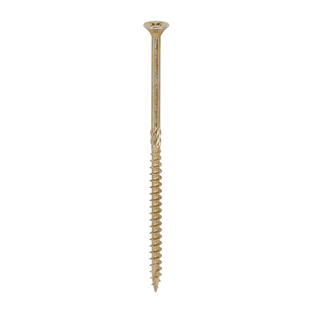TIMCO C2 Strong-Fix Multi-Purpose Premium Countersunk Gold Woodscrews - 6.0 x 130 - Image