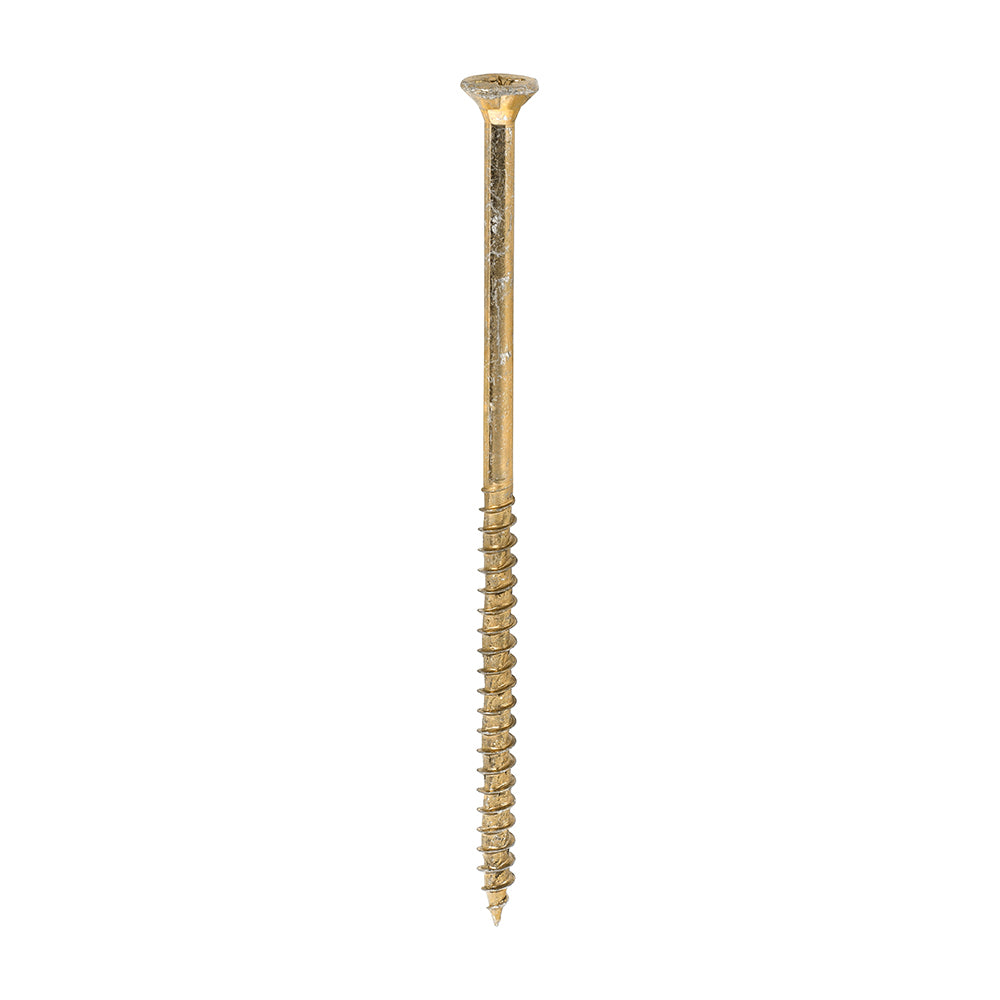 TIMCO Velocity Premium Multi-Use Countersunk Gold Woodscrews - 6.0 x 130 - Image