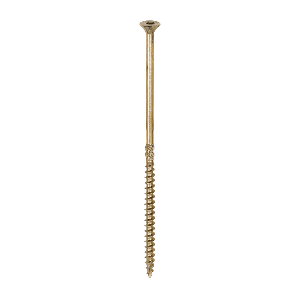TIMCO C2 Clamp-Fix Multi-Purpose Premium Countersunk Gold Woodscrews - 6.0 x 150 - Image