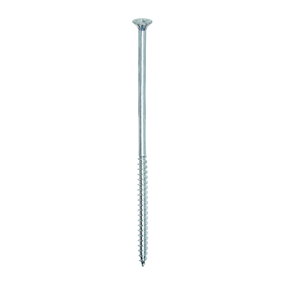 TIMCO Solo Countersunk Silver Woodscrews - 6.0 x 150 - Image