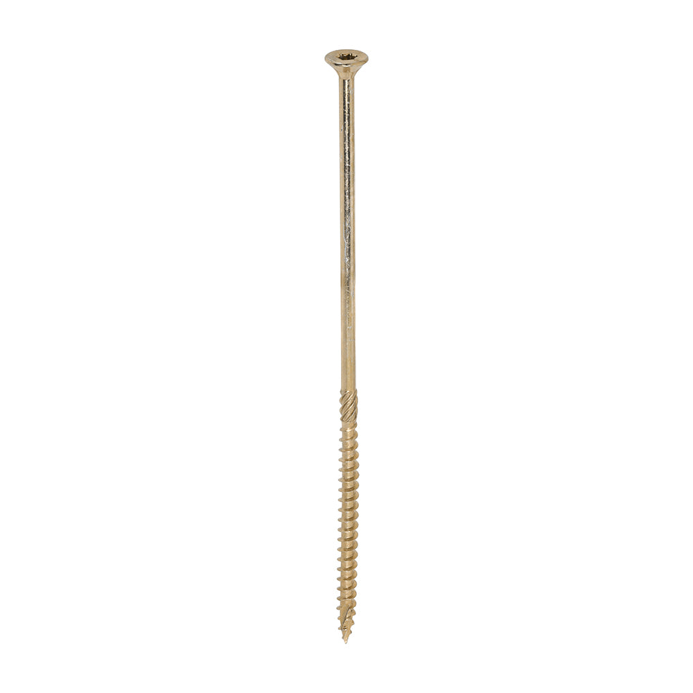 TIMCO C2 Clamp-Fix Multi-Purpose Premium Countersunk Gold Woodscrews - 6.0 x 180 - Image
