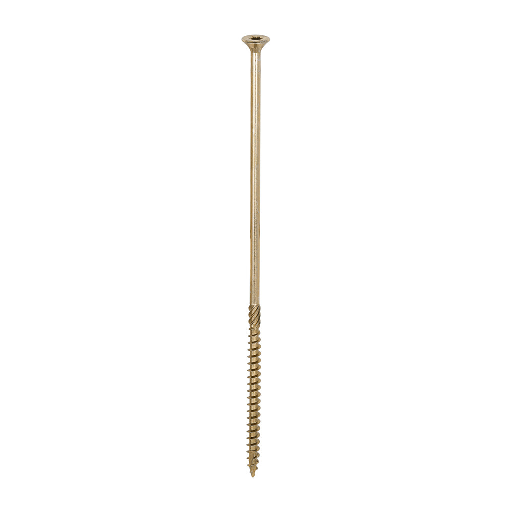 TIMCO C2 Clamp-Fix Multi-Purpose Premium Countersunk Gold Woodscrews - 6.0 x 200 - Image