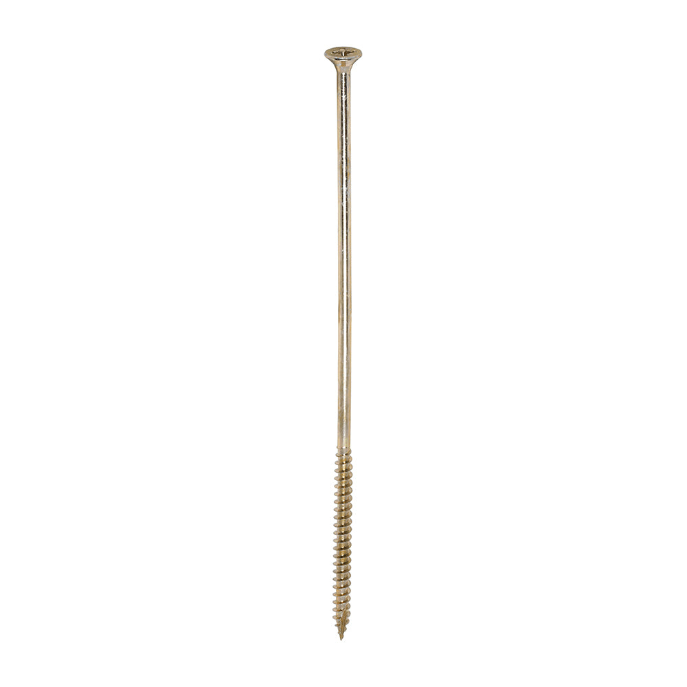 TIMCO Classic Multi-Purpose Countersunk Gold Woodscrews - 6.0 x 200 - Image