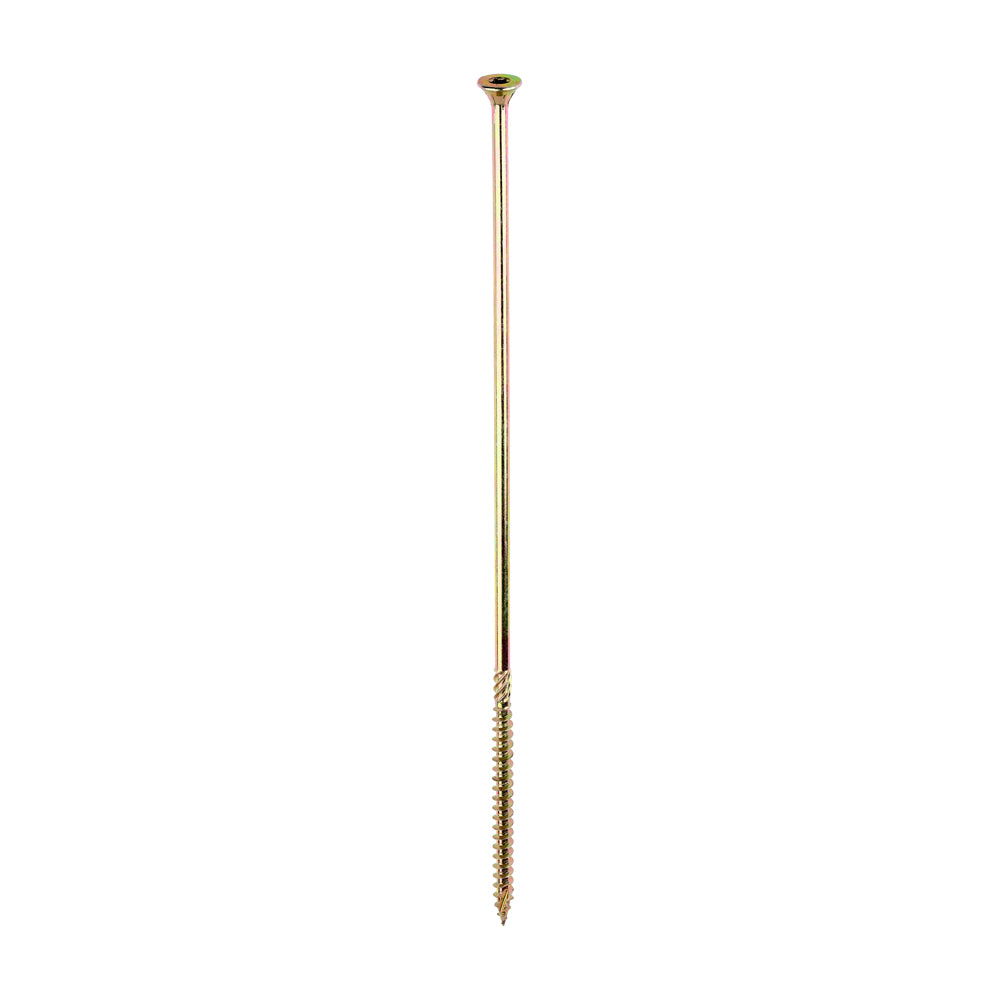 TIMCO C2 Clamp-Fix Multi-Purpose Premium Countersunk Gold Woodscrews - 6.0 x 250 - Image