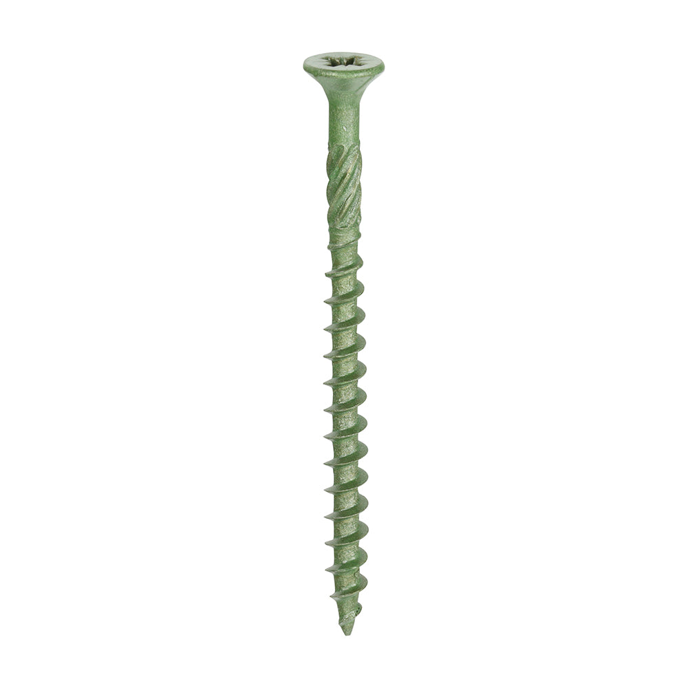 TIMCO Decking Screws Countersunk Exterior Green - 4.5 x 60 - Image