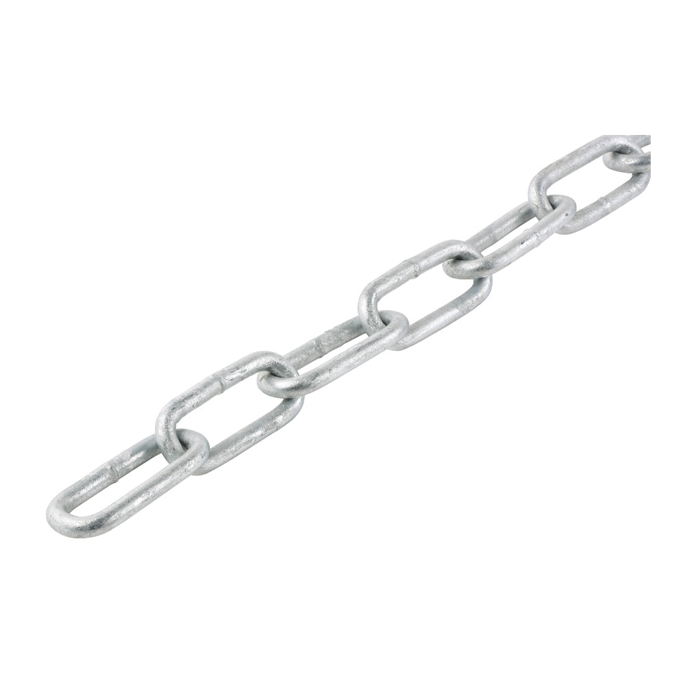 TIMCO Welded Link Chain - Hot Dipped Galvanised - 6 x 42 x 12mm (10m) - Image