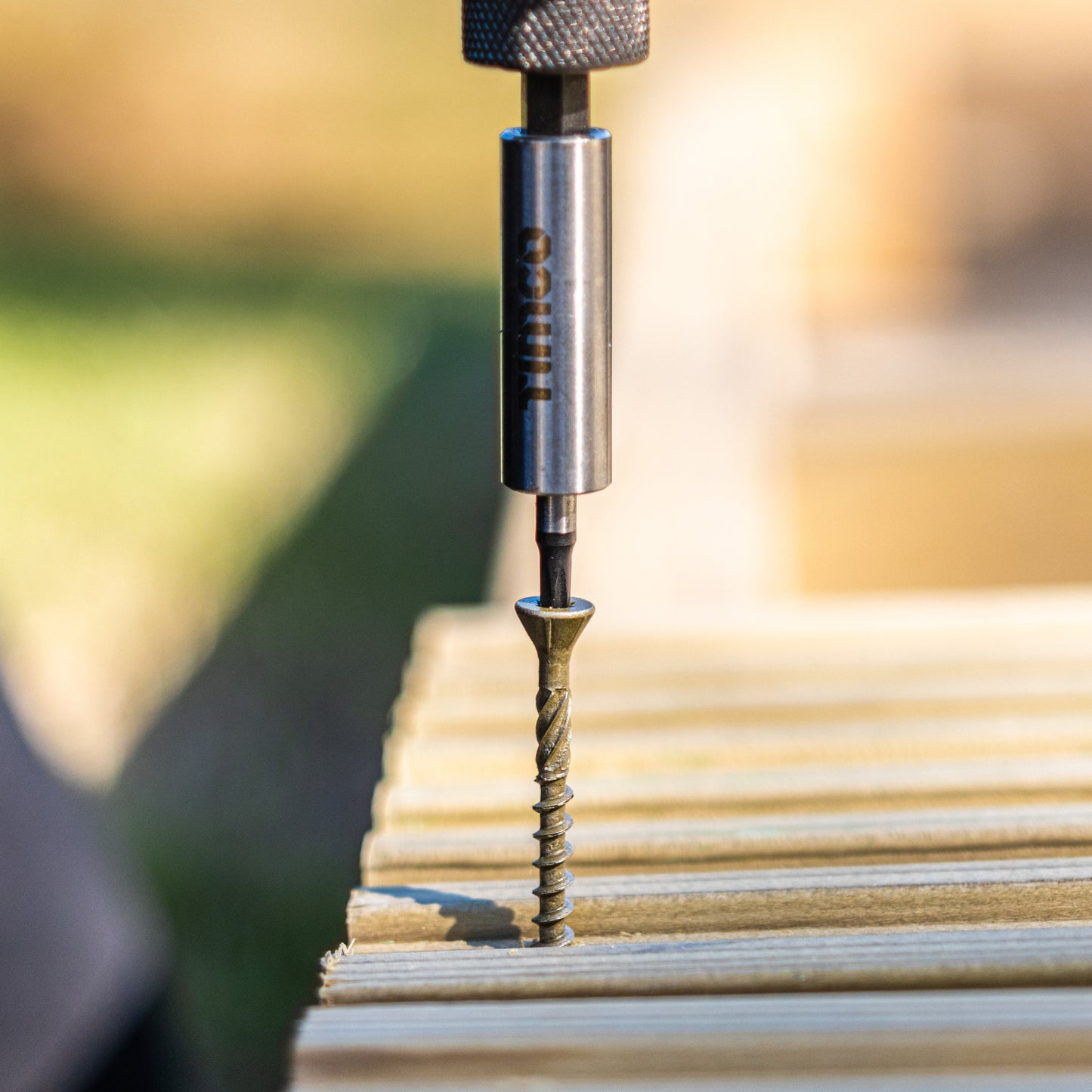 TIMCO C2 Deck-Fix Premium Countersunk Green Decking Screws - 4.5 x 65 - Image