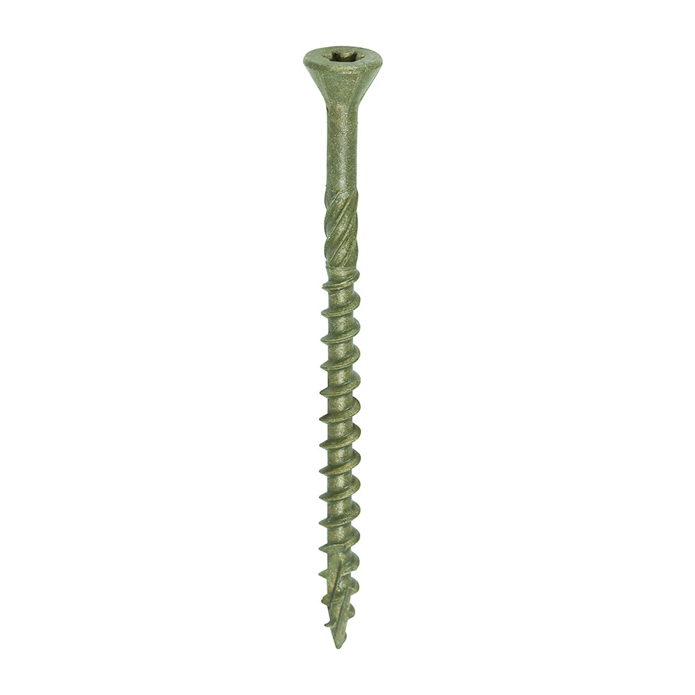 TIMCO C2 Deck-Fix Premium Countersunk Green Decking Screws - 4.5 x 65 - Image