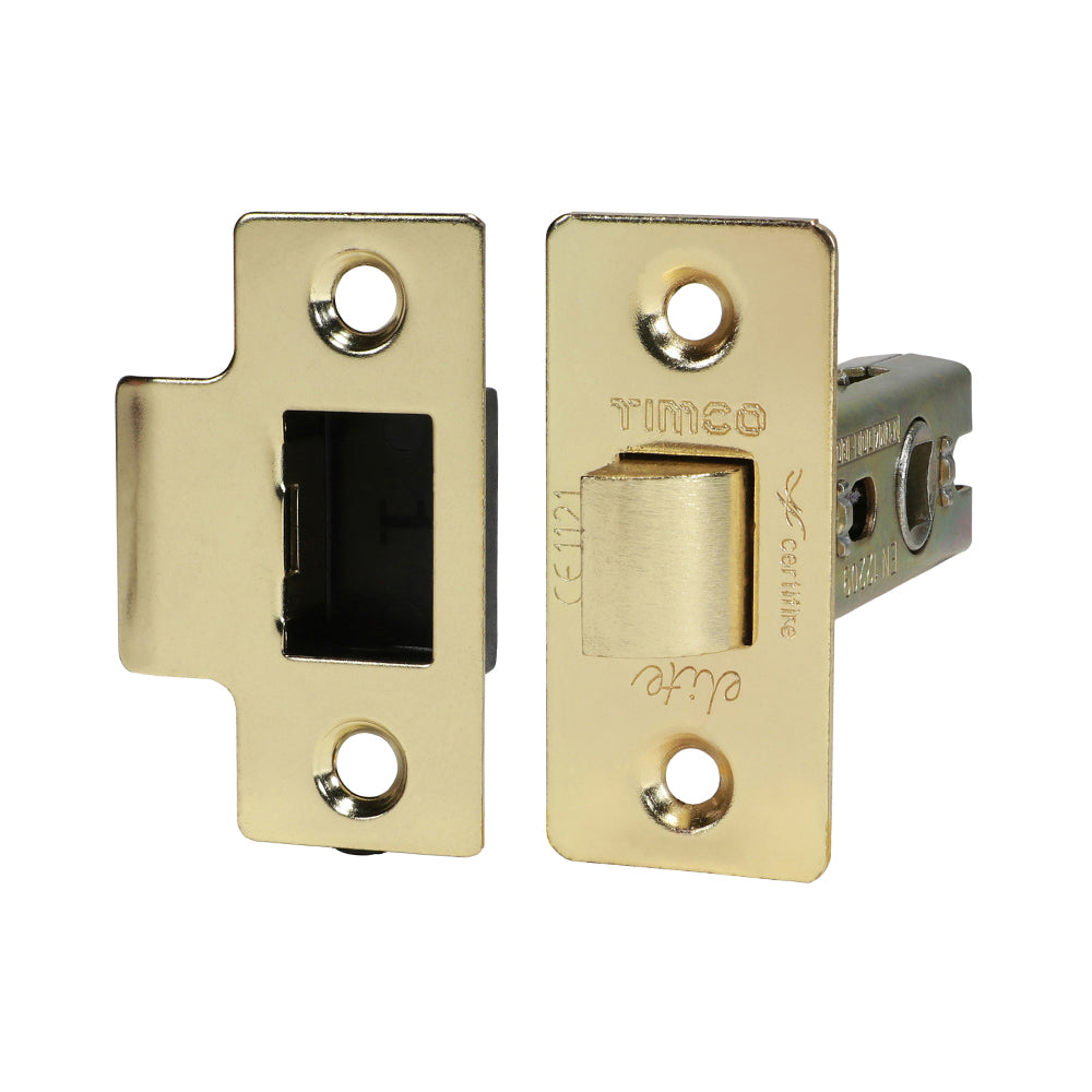 TIMCO Tubular Latch Electro Brass - 67mm - Image