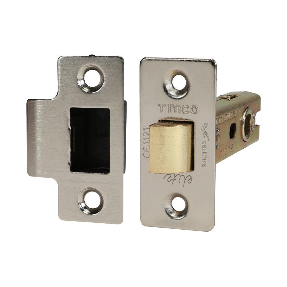 TIMCO Tubular Latch Satin Nickel - 76mm - Image
