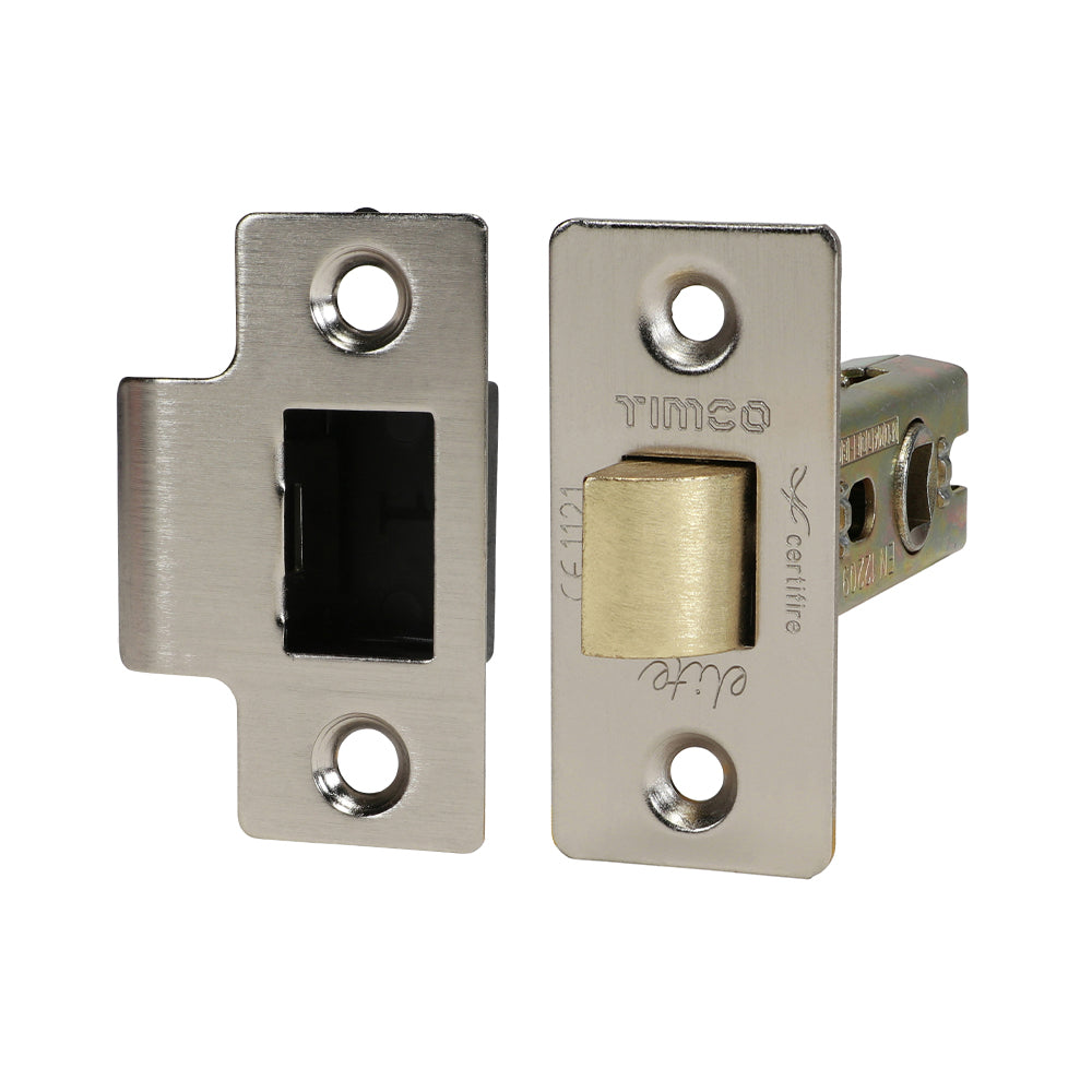 TIMCO Tubular Latch - Satin Nickel - 67mm - Image