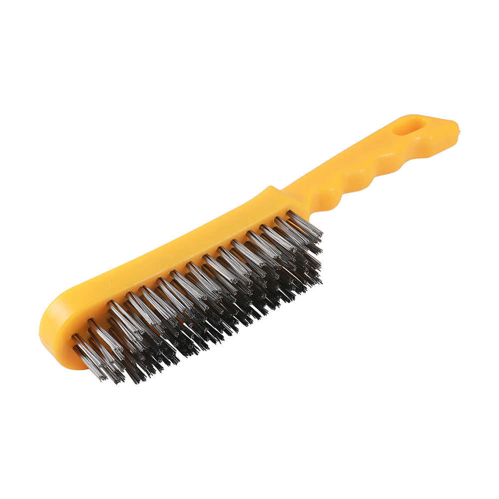 TIMCO Plastic Handle Wire Brush - 6 Rows - Image