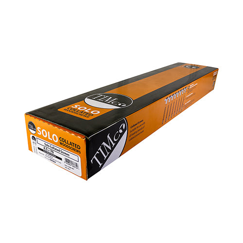 TIMCO Collated Solo Countersunk Gold Woodscrews - 4.5 x 70 - Image