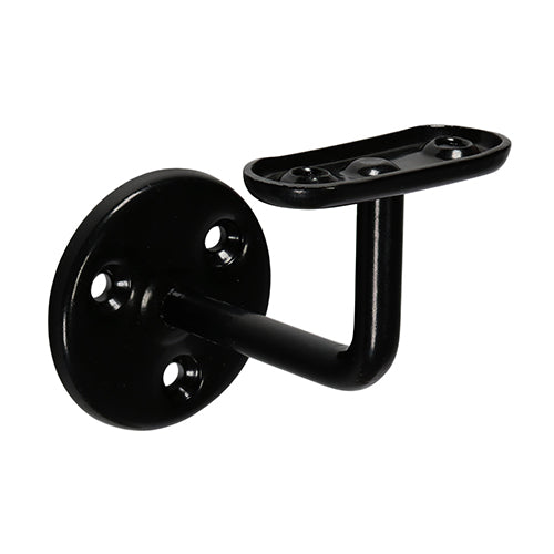 TIMCO Steel Handrail Bracket Black - 63mm - Image