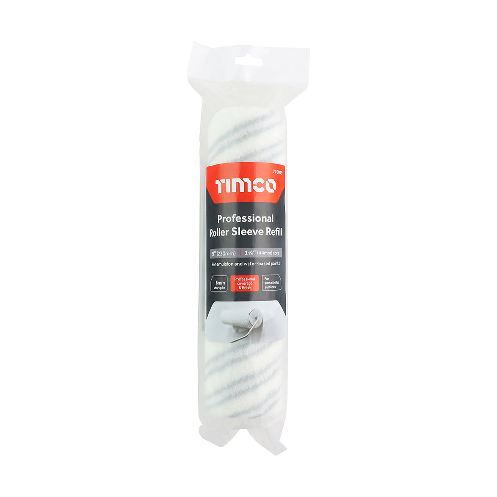 TIMCO Professional Roller Sleeve Refill - 9" Short - Image
