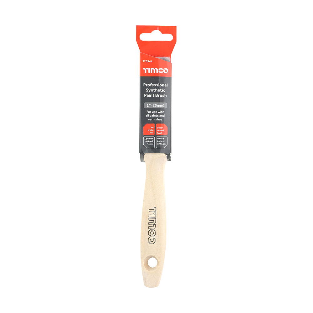 TIMCO Professional Synthetic Paint Brush - 1" - Image