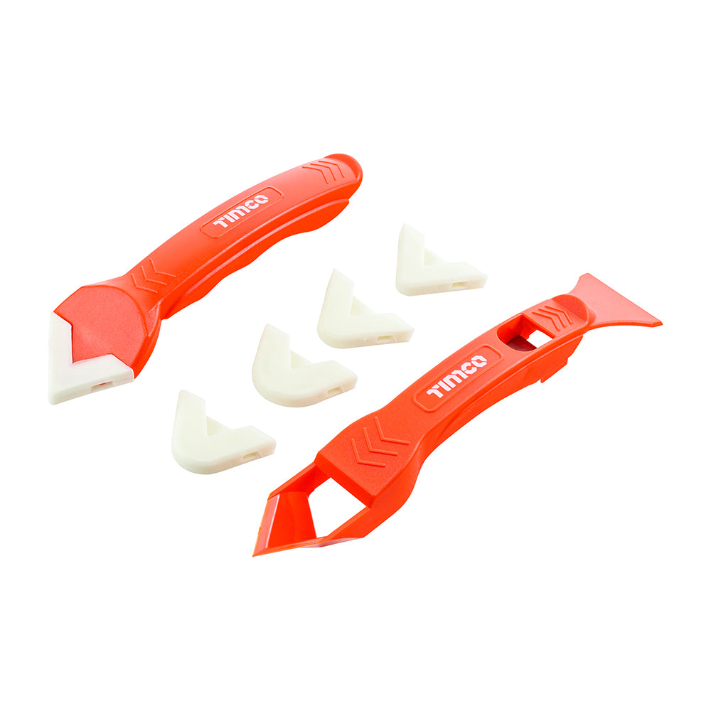 TIMCO Sealant Remover and Profiler Kit All in One Silicone Scraper and Finishing Tool - Image