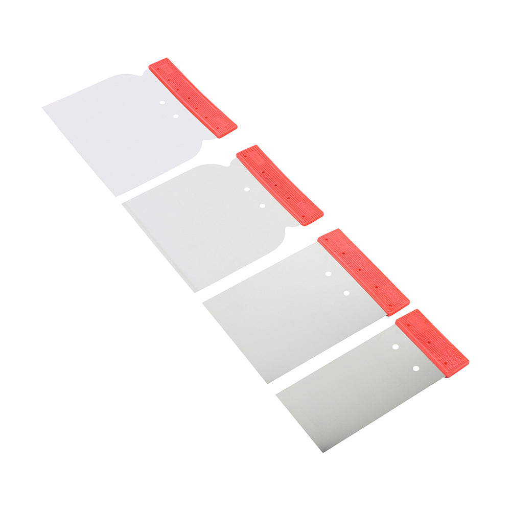 TIMCO Filling Knives Set, Stainless Steel Decorating and Painting Knives - 50, 80, 100 120mm - Image