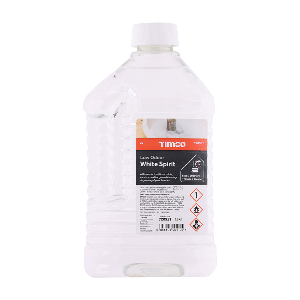 TIMCO Low Odour White Spirit - 2L - Image