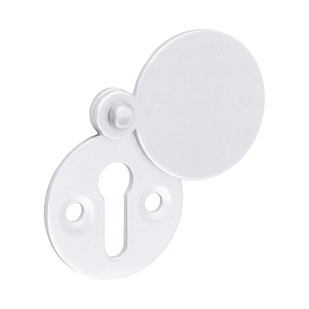 TIMCO Covered Escutcheon - Satin Anodised Aluminium - 32mm - Image