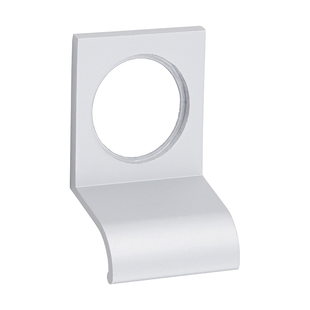 TIMCO Standard Cylinder Door Pull - Satin Anodised Aluminium - 70 x 42 - Image