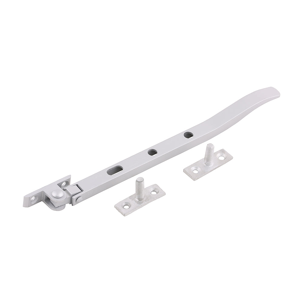 TIMCO Casement Stay - Satin Anodised Aluminium - 200mm - Image