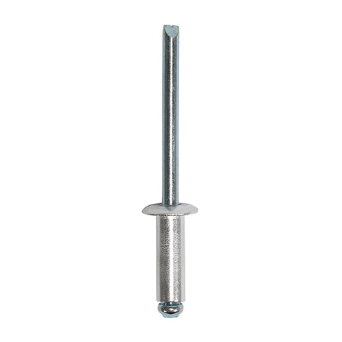 TIMCO Dome Head Rivets Aluminium - 3.2 x 6 - Image