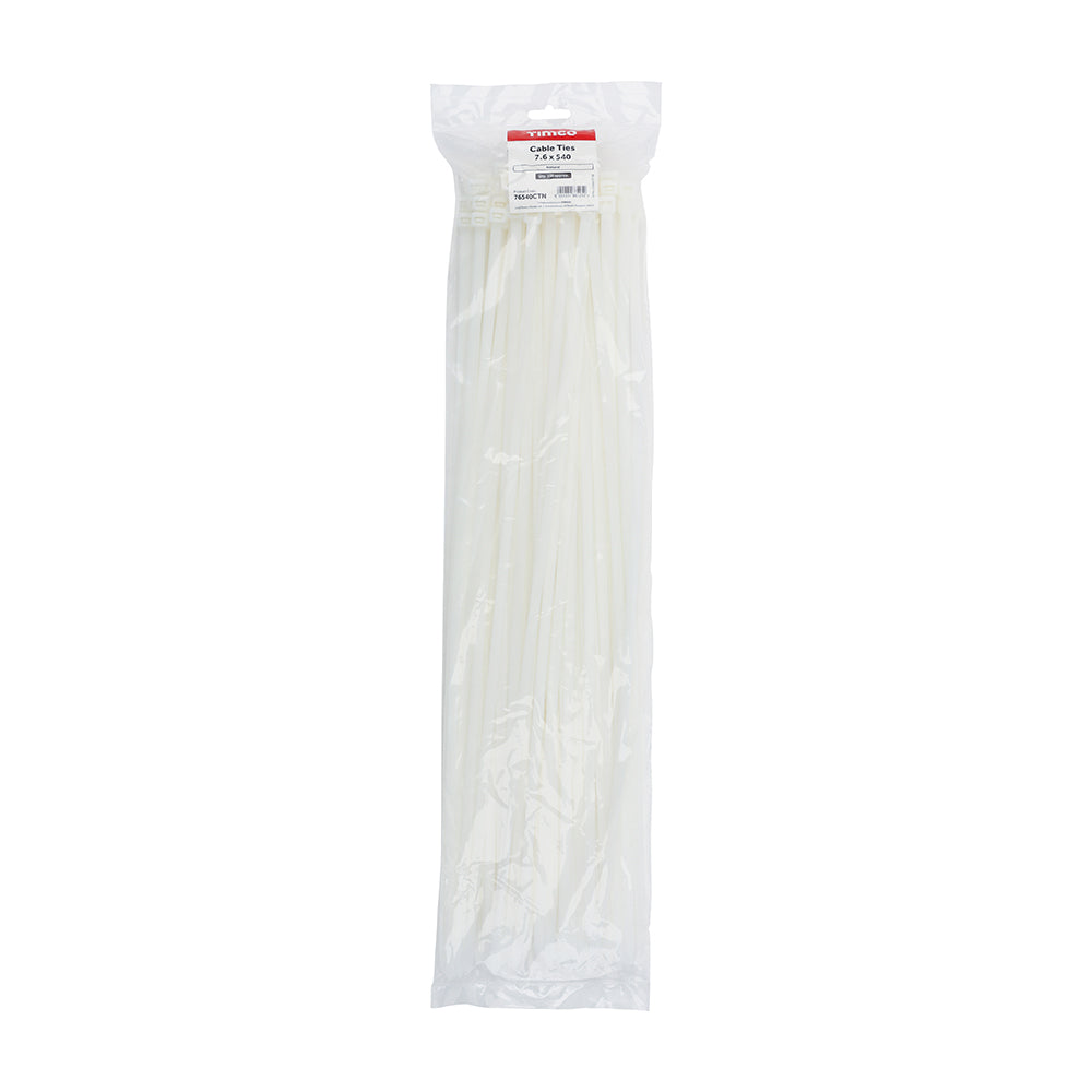 TIMCO Cable Ties Natural - 7.6 x 540 - Image