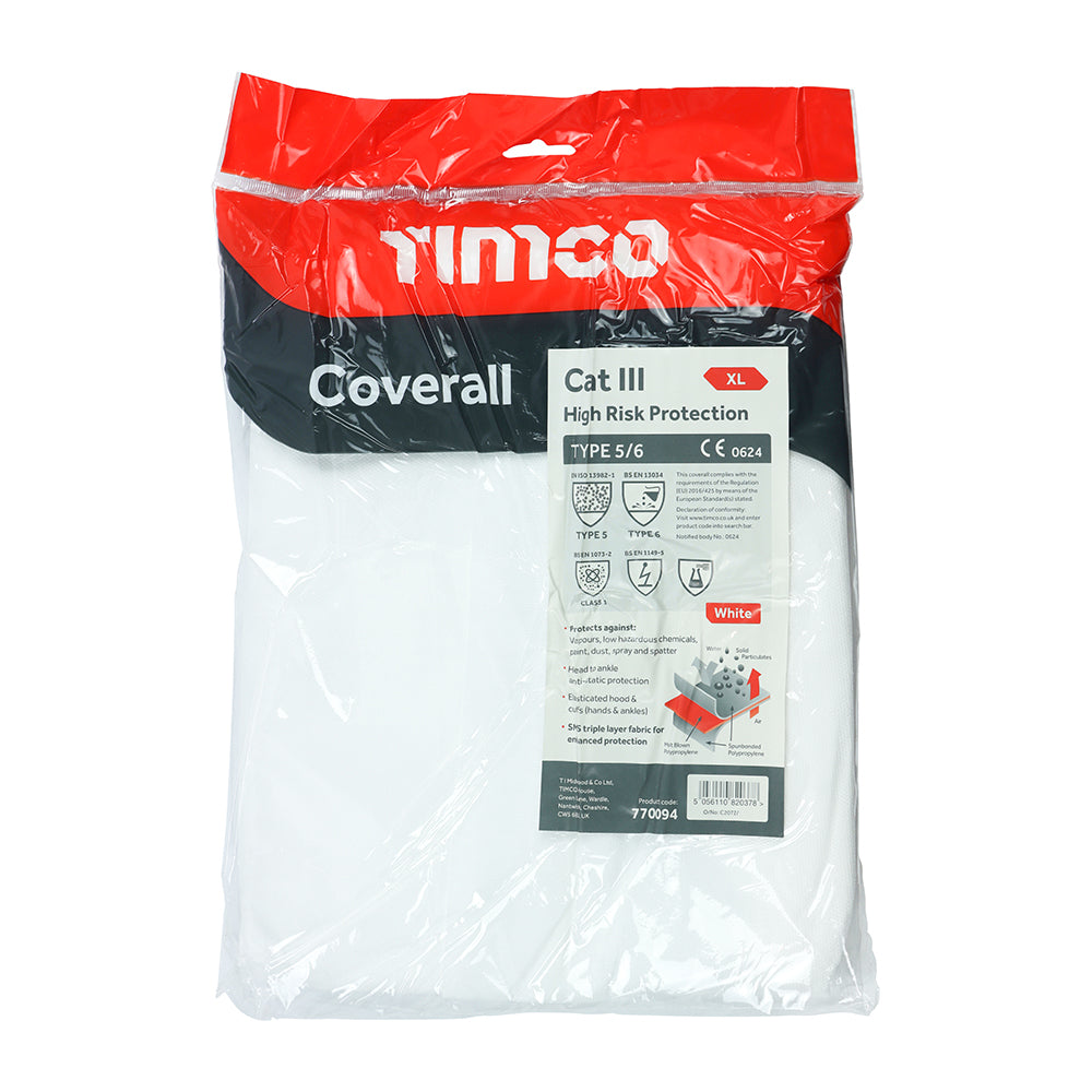 TIMCO Type 5/6 Coverall - X Large - Image