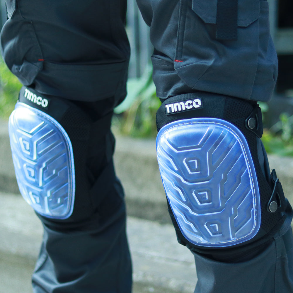 TIMCO Anti-Slip Knee Pads with Gel Protection. Pair - Image
