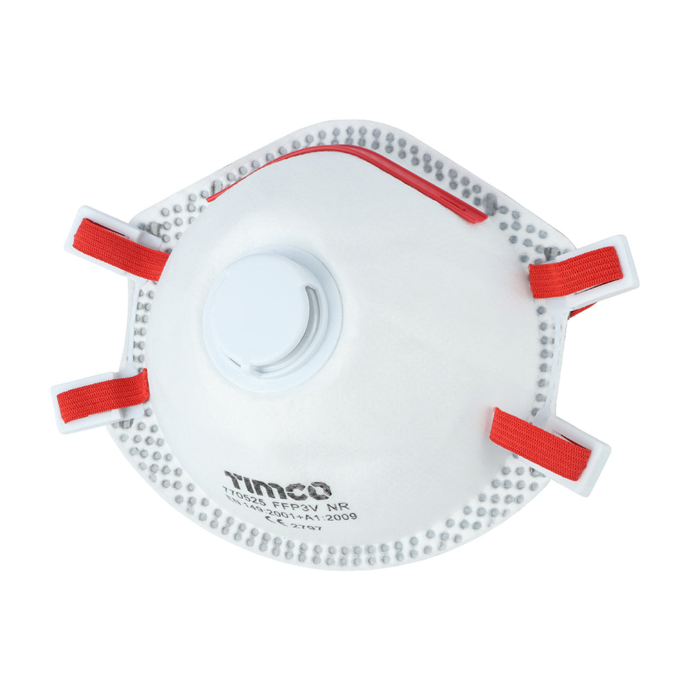 TIMCO FFP3 Moulded Valved Masks - One Size - Image