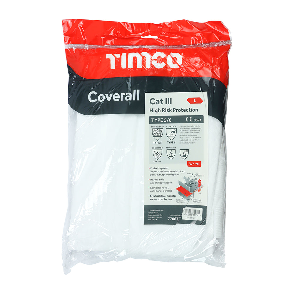 TIMCO Type 5/6 Coverall - Large - Image