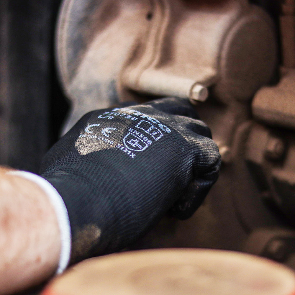 TIMCO Durable Grip PU Coated Polyester Gloves - Large - Image