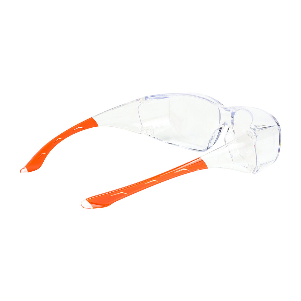 TIMCO Slimfit Overspecs Safety Glasses Clear - One Size - Image