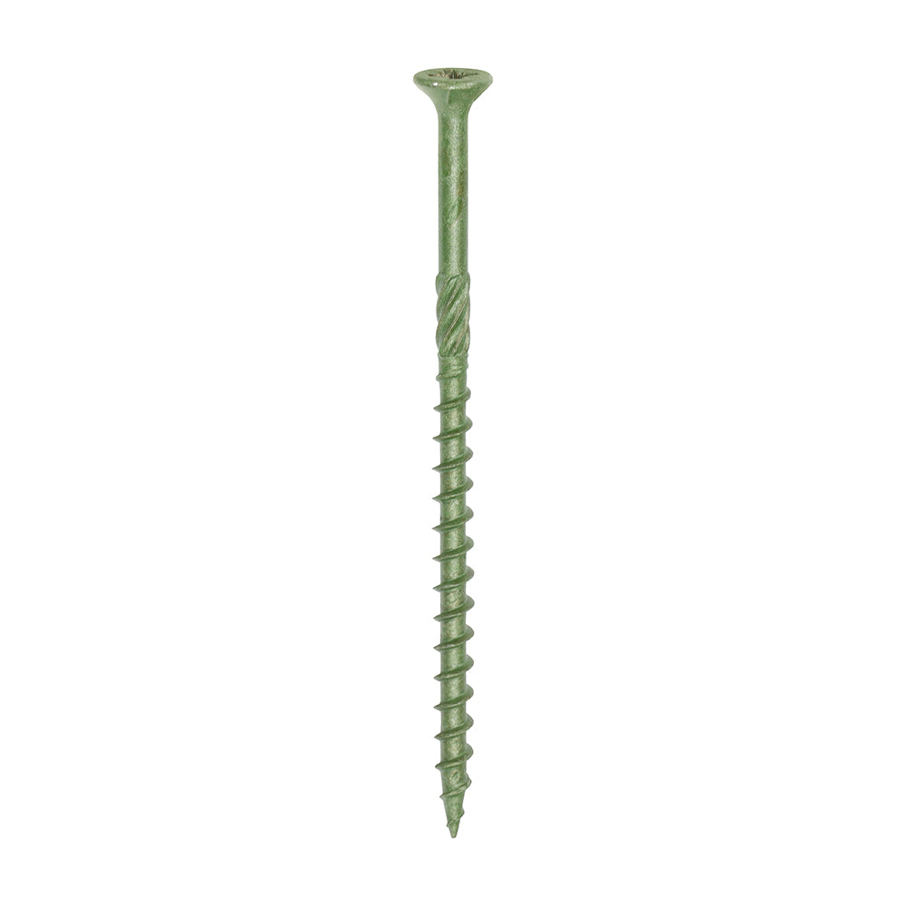 TIMCO Decking Screws Countersunk Exterior Green - 4.5 x 80 - Image